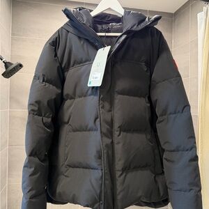 Canada Goose Macmillan water repellent 625 fill power down parka black